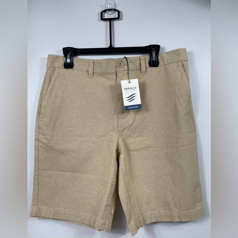 Impact Collection United by Blue Men's Chino Shorts Cotton Size 34 NWT